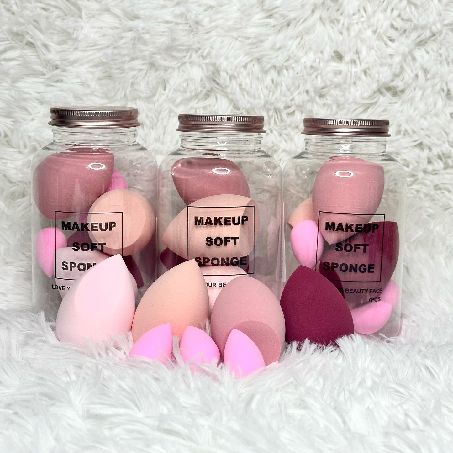 Sponge Jar - Pink