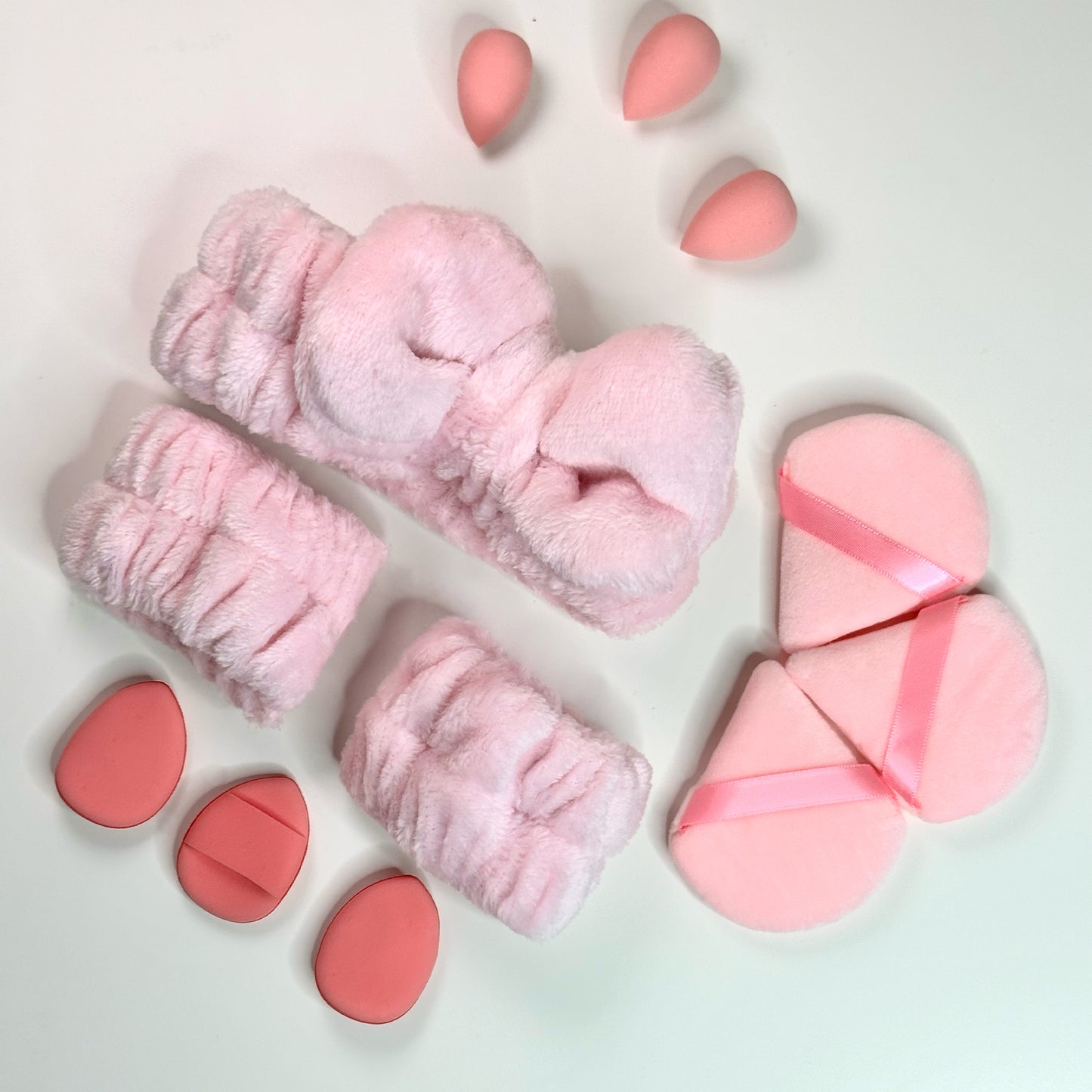 Plush set 12pc - Light Pink