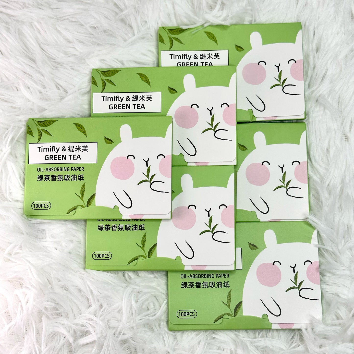 Oil-Absorbing Face Wipes - Green Tea