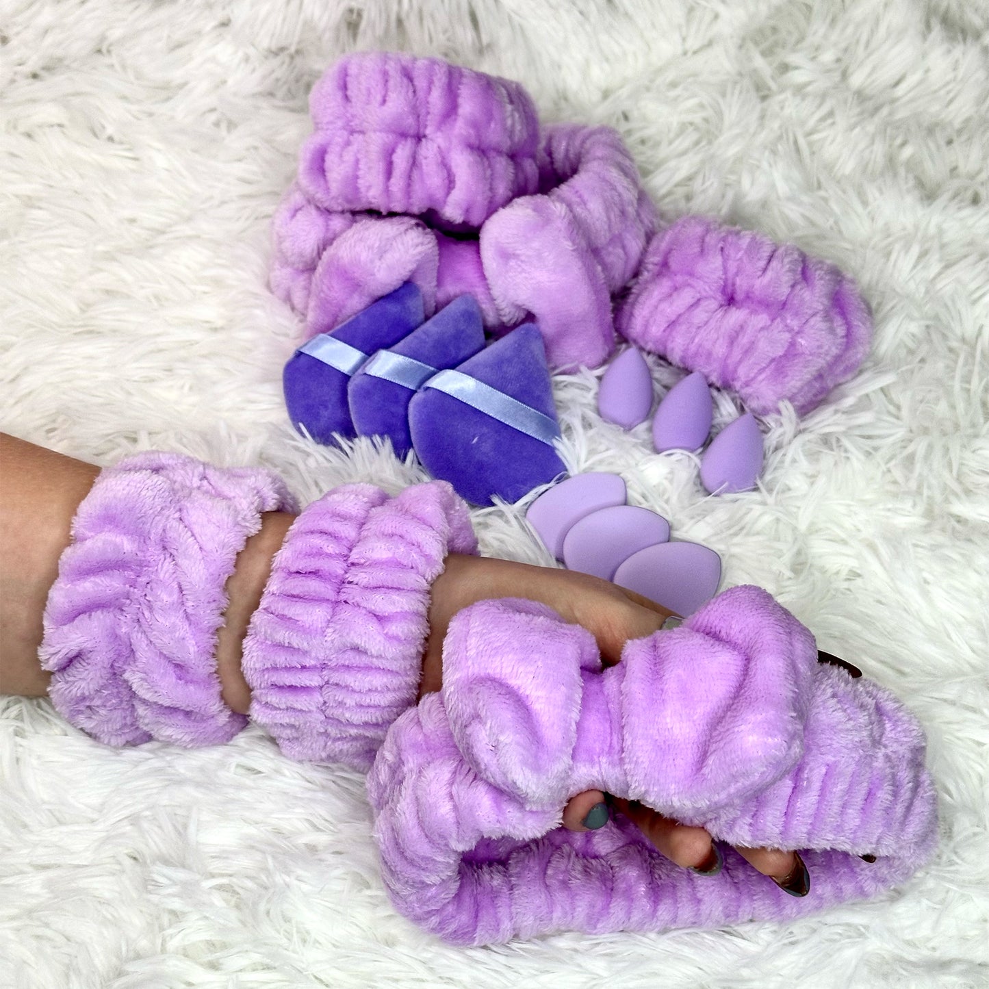 Plush set 12pc - Purple