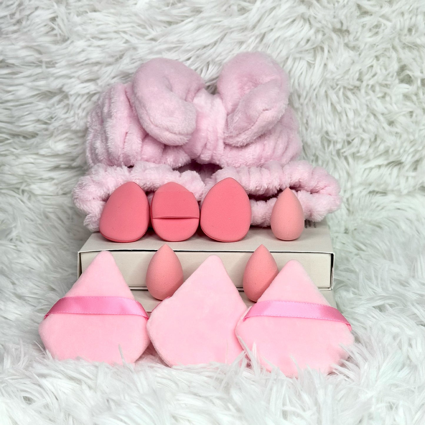 Plush set 12pc - Light Pink